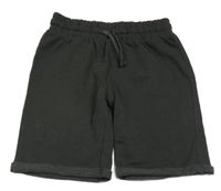 Tmavosivé teplákové kraťasy Hema