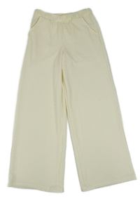 Smotanové vzorované culottes nohavice F&F
