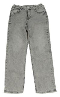 Světlešedé relaxed fit rifle H&M