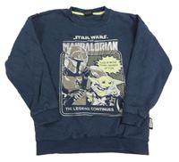 Tmavomodrá mikina so Star Wars Tu