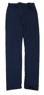 Tmavomodré športové legíny benger