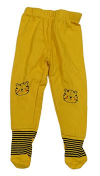 Hořčicové polodupky s tygry a pruhy LC WaIKIKI