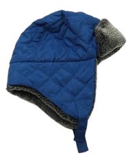 Safírová prošívaná šusťáková zateplená beranice M&Co