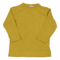 Okrové tričko famy