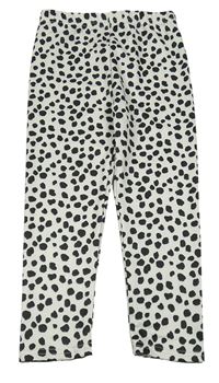 Smotanové bodkovaná é legíny Shein