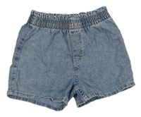 Modré riflové jogger kraťasy H&M