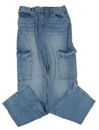 Modré cargo rifle Yigga