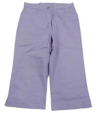 Lila capri nohavice C&A