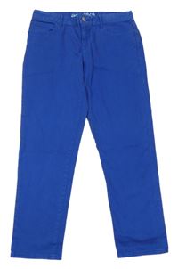 Modré super skinny crop rifle GAP