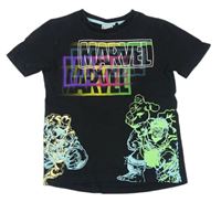 Čierno-farebné tričko s Marvel zn. Next
