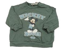 Khaki mikinotriko s Mickeym H&M