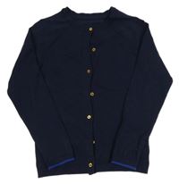 Tmavomodrý ľahký prepínaci sveter TCM