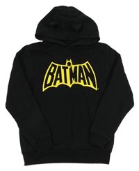 Čierna mikina s Batmanem a kapucňou H&M