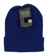 Nové - safírová pletená čepice Primark