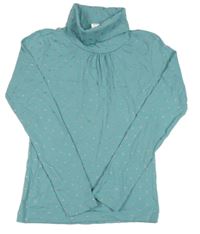 Modrý vzorovaný rolák s hviezdičkami