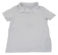 Biele polo tričko H&M