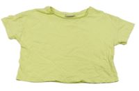 Světlezelené crop tričko Matalan