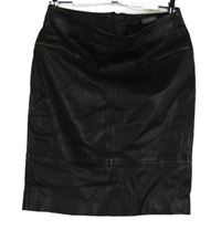 Dámská fialová koženková pouzdrová sukně B. Young 