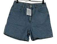 Nové - Dámske svetlomodré rifľové kraťasy Asos