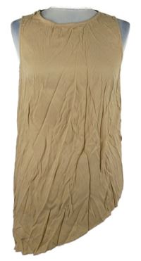 Dámsky béžový asymetrický top River Island