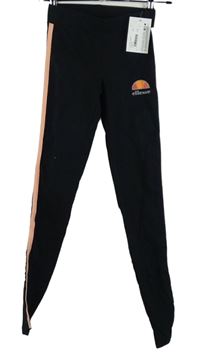 Nové - Dámske čierne legíny s logom Ellesse