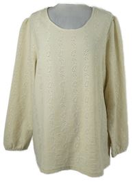 Dámska béžová madeirová blúzka