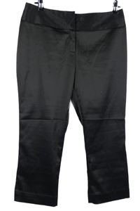 Dámske črené saténové capri nohavice Next