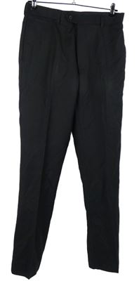 Pánské černé společenské kalhoty Next vel. 32/31