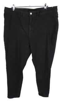 Dámske čierne skinny rifle Shein