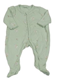 Svetlomodrý overal s husičkami