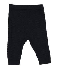 Tmavomodré pletené nohavice M&S