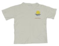 Bílé tričko se sluncem Zara