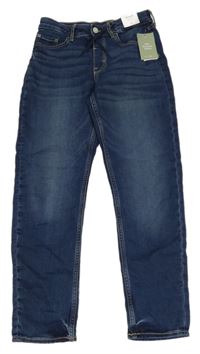 Nové - Tmavomodré teplákové relaxed rifle zn. H&M