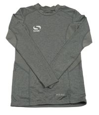 Šedé funkční triko Sondico