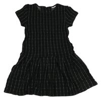 Čierno-biele kockované šaty Mexx