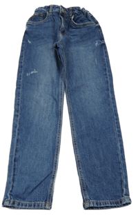 Modré relaxed fit s prošoupáním H&M