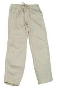 Béžové rifle Zara