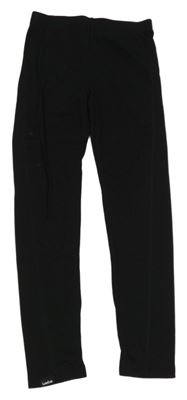 Černé funkční spodní legíny Decathlon