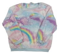 Farebná vzorovaná chlpatá mikina H&M