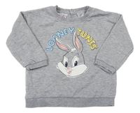 Sivá mikina s Bugs Bunnym