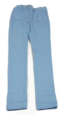 Svetlomodré skinny rifľové nohavice Vertbaudet