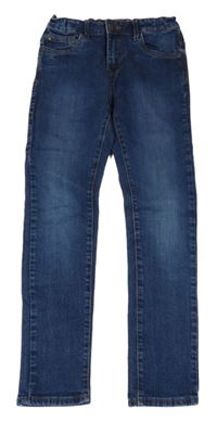 Tmavomodré skinny rife C&A