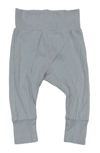 Svetlomodré ľahké baggy tepláky H&M