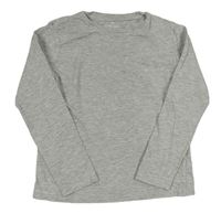 Sivé melírované tričko H&M