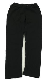 Černé zateplené spodní kalhoty