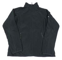 Čierna fleecová prepínaci funkčná mikina Berghaus