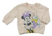 Svetloružová mikina s Minnie a Daisy Primark