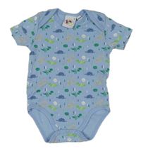 Svetlomodré body s dinosaurami Bubble Gum