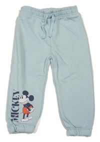 Světlemodré tepláky s Mickeym