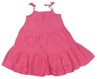 Ružové vzorované šaty F&F